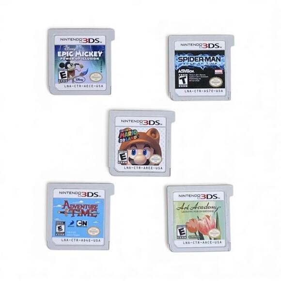 Nintendo 3DS XL Blue Black Handheld Gaming Console w/Case and Games EUC - Picture 16 of 16